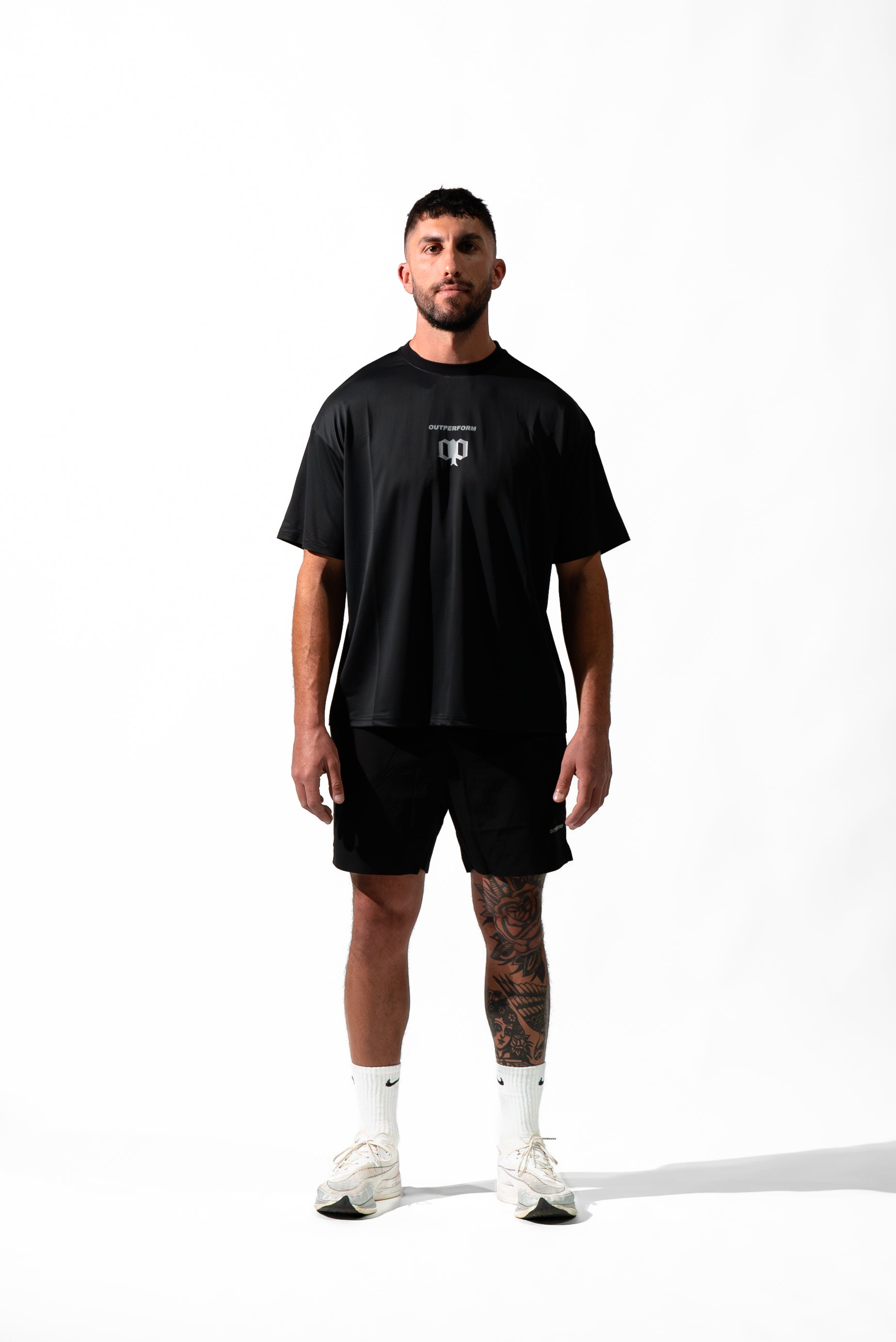 OUTPERFORM Training T-Shirt - BLACK