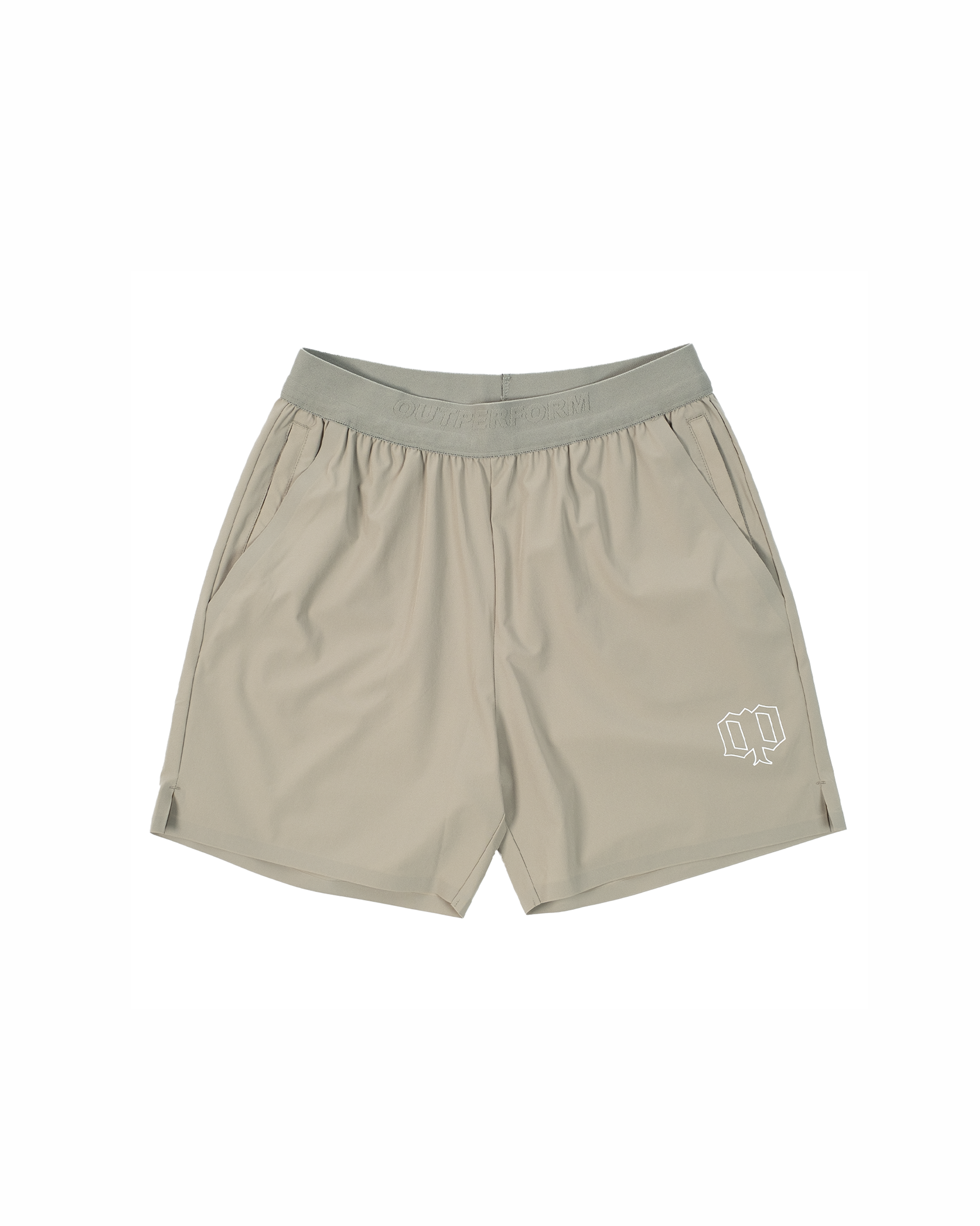 OUTPERFORM™ Training Shorts "OP DIVISION" - STONE